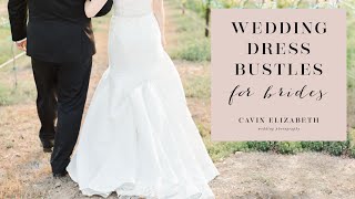 Wedding Dress Bustles: The What and Why + French vs Traditional