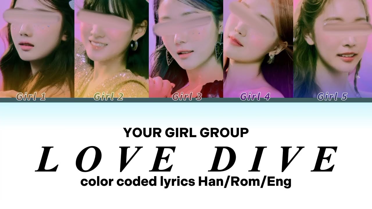 YOUR GIRL GROUP - LOVE DIVE BY IVE (아이브) - 5 members version.