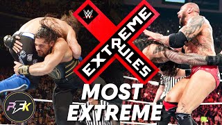 10 Greatest Extreme Rules Pay Per View Matches Ever | partsFUNknown