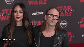 Thom Yorke & Dajana Roncione - "Star Wars: The Last Jedi" Premiere