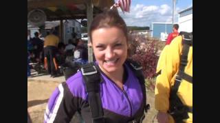 My 1st Tandem Skydive - Angela Denisowski.wmv