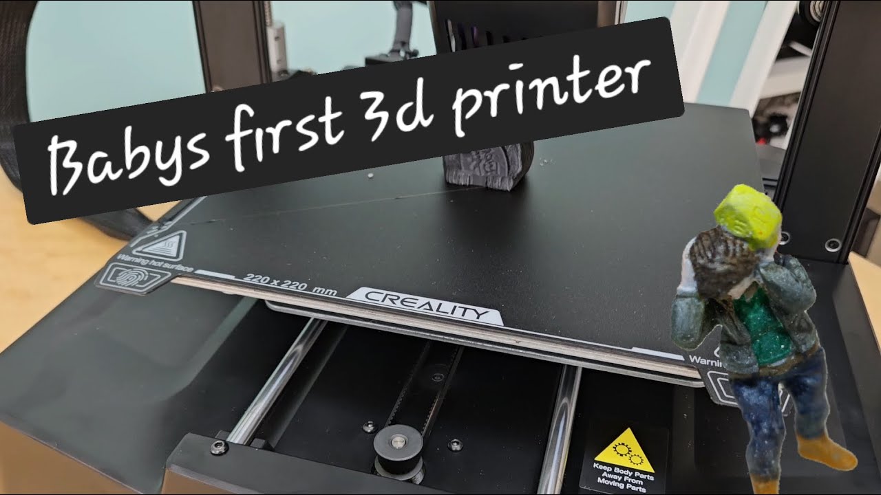 Baby's first 3d printer. A Creality Ender 3 v3 se review/ first impressions.