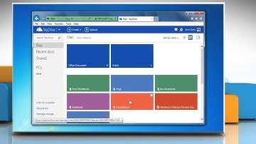 How to send SkyDrive Files in Outlook.com