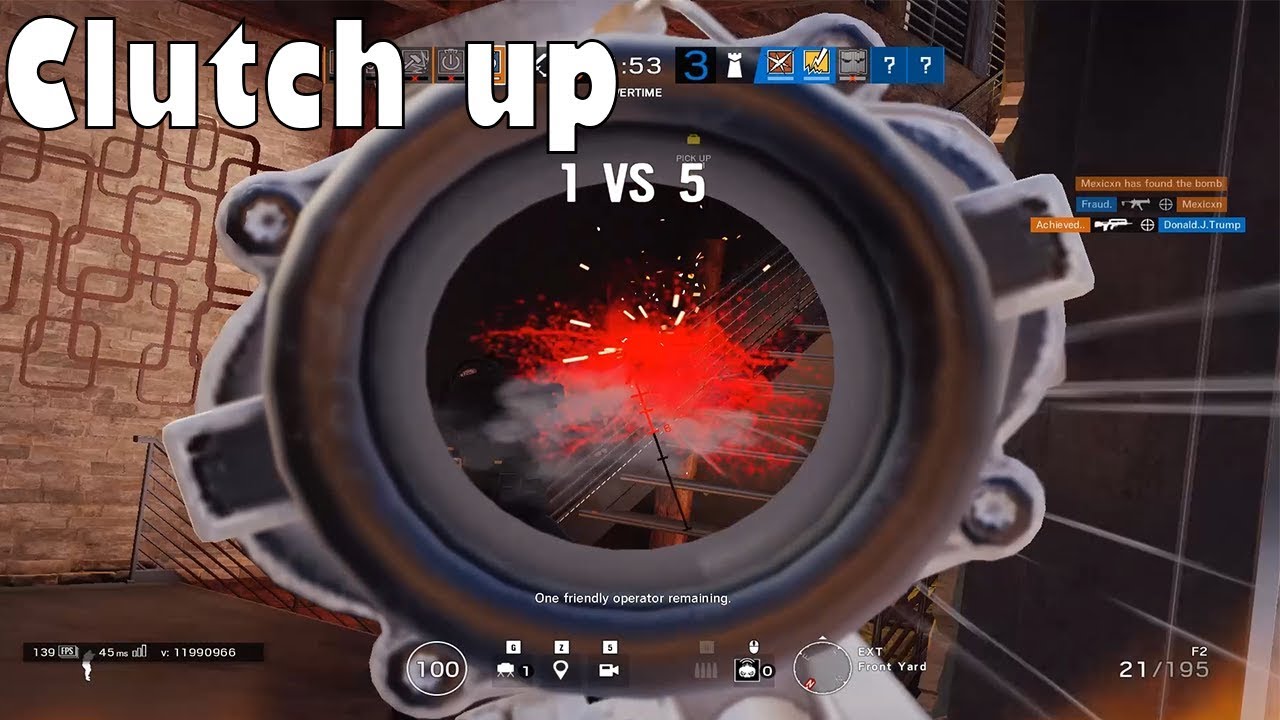 Clutch Up - Rainbow Six Siege