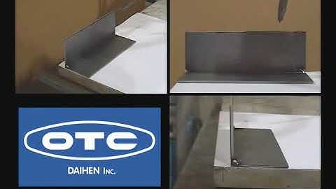 [OTC DAIHEN] Robotic MIG Welding Laser Search Groove Acquisition