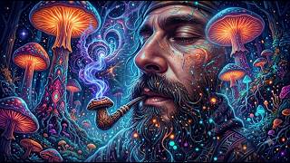 Astrix - Sahara Mix | Música Psytrance (Sonho em 3D e 8K) | Visuais Psicodélicos Vol.16