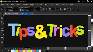 Tips & Tricks: CorelDraw Tutorial For Beginners ( Lesson 4 )(CorelDRAW Tutorial For Beginners: In this tutorial you will learn some tips and tricks to use in CorelDraw X8. CorelDRAW Tutorial For Beginners playlist: ..., 2016-05-13T05:00:00.000Z)