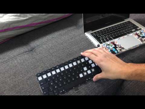 Vidéo: Convertir un clavier Macbook de QWERTY en Dvorak : 9 étapes