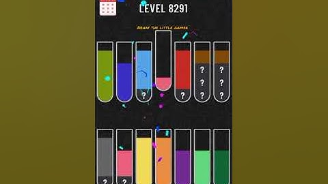 Water sort puzzle level 8291