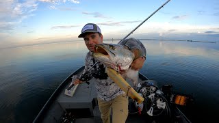 CRUSHED Speckled Trout on TOPWATER! | Louisiana Fall Fishing