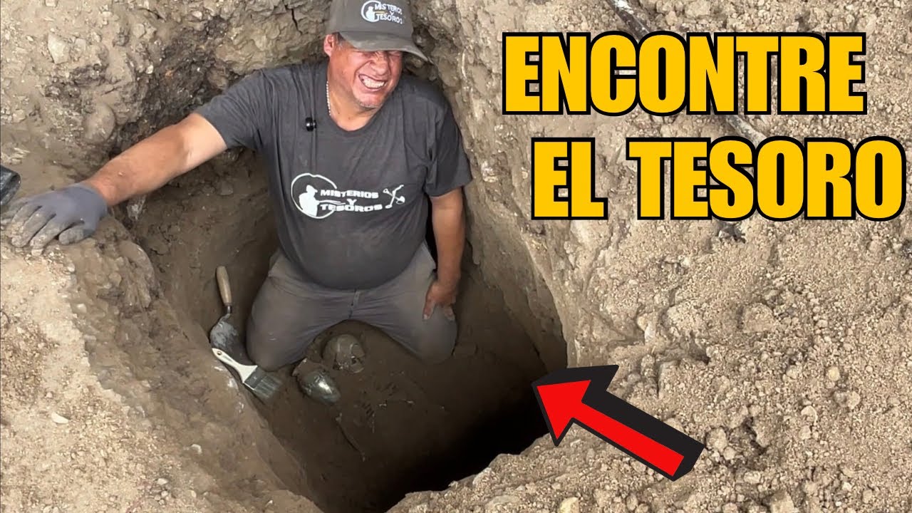 ENCONTRÉ IMPRESIONANTE TESORO !⚱️A un metro de profundidad ! 