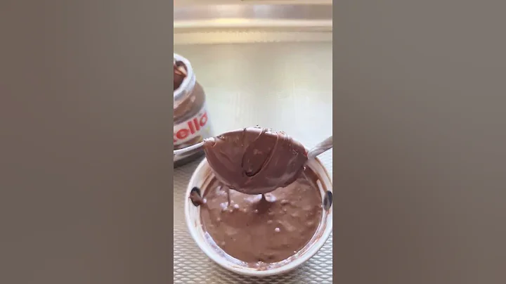 How to make a Nutella Mug Cake/Easy Recipe #shorts