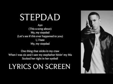 Eminem - Stepdad (lyrics on screen)