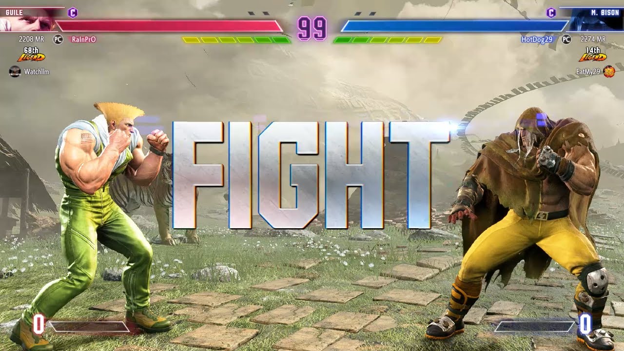 Street Fighter 6 🔥 RAINPRO (#3 в рейтинге Guile) против HOTDOG29 (#1 в рейтинге M.Bison)🔥Матчи вы...