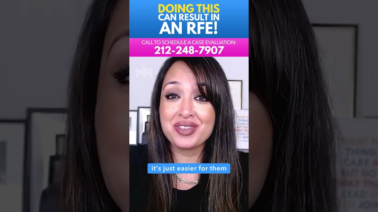 Doing THIS can result in an RFE!