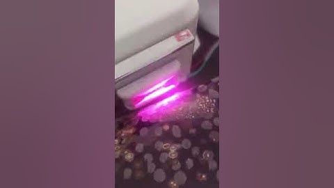 small working video for 10 bars diode laser