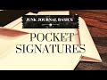 Junk Journal Basics: Pocket Pages for Junk Journals