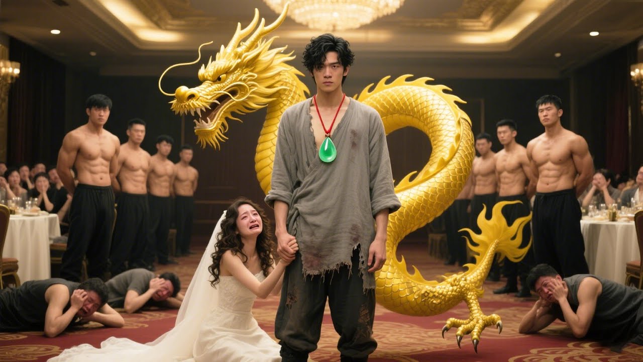 未婚妻當眾羞辱退婚？她不知道的廢物贅婿竟是隱龍殿主，身分曝光全場悔得跪地抽自己嘴巴！#狂婿#短劇#逆襲#復仇#反殺