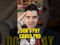 🚨 You NO LONGER need to pay for Canva Pro to remove backgrounds! 😱🔥