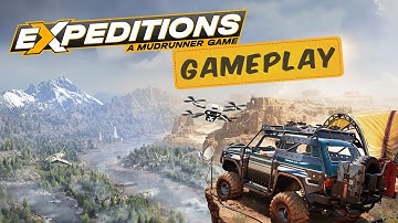 Expeditions: A MudRunner Game: Gameplay - Little Colorado [All Expeditions] (No Commentary)