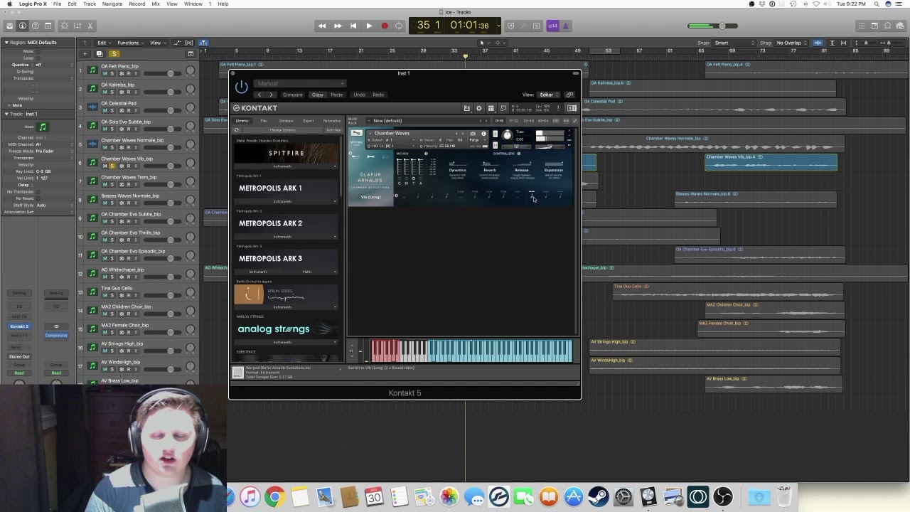 Taking a Look at: ÓLAFUR ARNALDS Chamber Evolutions (Spitfire Audio)