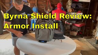 Byrna Shield Review:  Armor Install