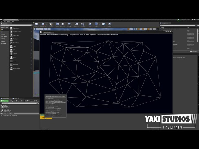 Vídeo-Aula Triangulação de Delauney 