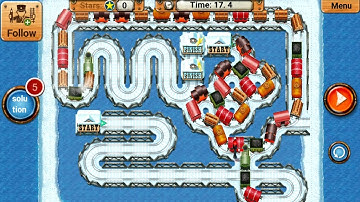 Train Line Maze Game - Train Game - Android Gameplay #1458