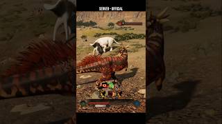 I get Caught Slacking 🤣 #pachycephalosaurus #trike #pathoftitans #dinosaur #game #shorts #dino