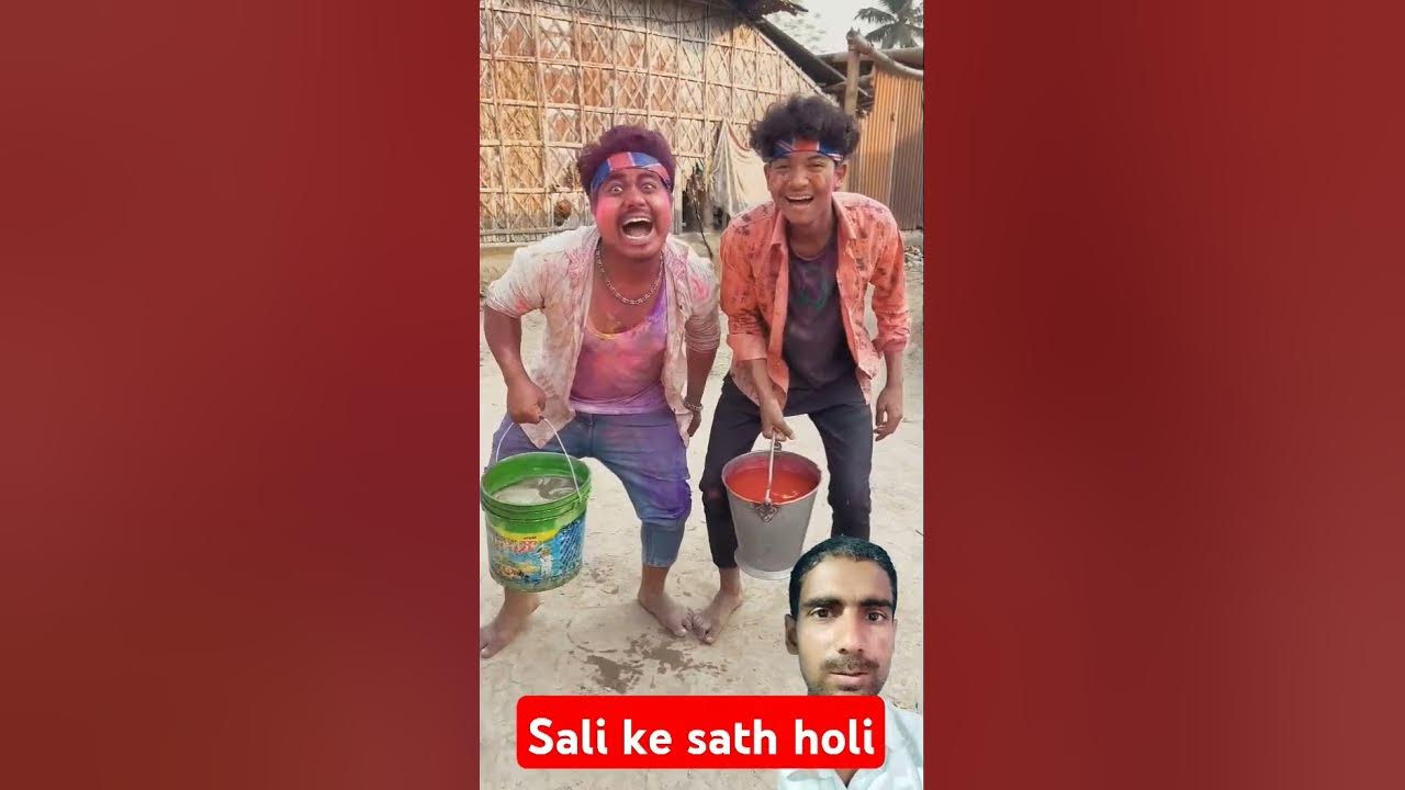 sali ke sath holi