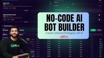Can You Build a Trading Bot With Just Words? | Deriv bot builder