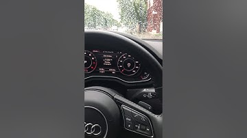 Audi B9 2017 A4 Resonator Delete in cabin no drone