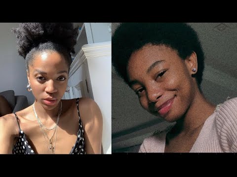 4C NATURAL HAIRSTYLES PT 2💆🏾‍♀️🥰 - YouTube