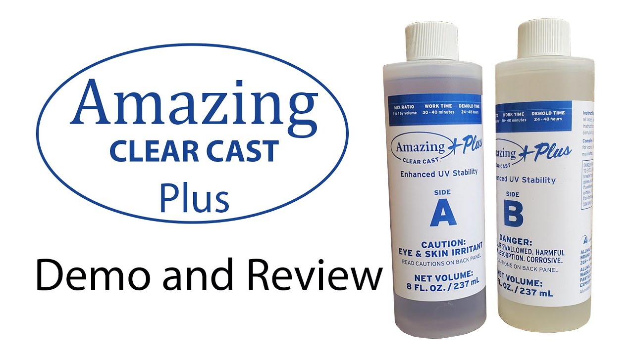 Alumilite Amazing Clear Cast Plus for casting applications