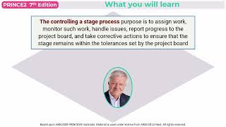 PRINCE2 7th Edition Module 13: Building  and Tailoring the PRINCE2 Controlling A Stage Process