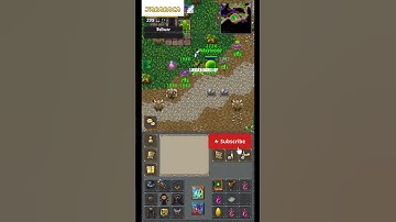 TibiaME - Double XP LVL UP 235 Wiz Jararaca W1 #music #bobmarley #reggae #artist #tibia #games