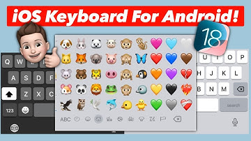 Get iOS Keyboard for Android| iOS Emojis + Sound + iOS Font on Android!