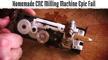 Homemade CNC Milling Machine Epic Fail
