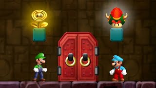 Newer Super Mario Bros. Wii - Rescue The Princess - 05 - 2 Player Co-Op Walkthrough