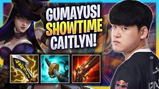 GUMAYUSI SHOWTIME WITH CAITLYN!  T1 Gumayusi Plays Caitlyn ADC vs Draven! | Bootcamp 2023