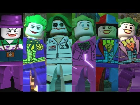 The Joker Evolution in Lego Videogames