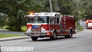*FIRE* Bedford Fire Department Engine 4, Ladder 1, Medic 1, C2, and Bedford Police Car 11 Responding