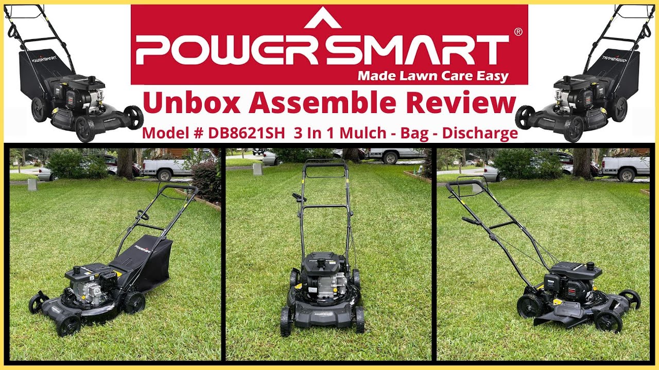 Gas Lawn Mowers, 3-in-1 Gas Powered Push Lawn Mower for Lawn - 21 Inch –  SEGMART