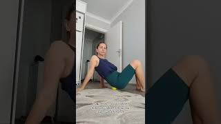 Миофасциальный релиз ягодичной мышцы 🎾❌ Боль в пояснице❌ Тянет в ногу❌ Скованность в тазу✅