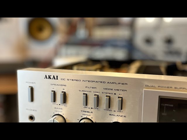 【激レア】AKAI AM-U03 02 DC Stereo Integrated Amplificatore integrato Akai AM-U03 - Funzionante | eBay