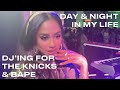 Day &amp; Night in My Life! How I Start My Day &amp; DJ&#39;ing for The Knicks &amp; Bape!