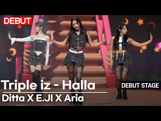 [DEBUT] Triple iz - Halla Stage | SECRETNUMBER Dita·X:in Aria·Ichilin' E:JI UNIT | MEDIA SHOWCASE class=