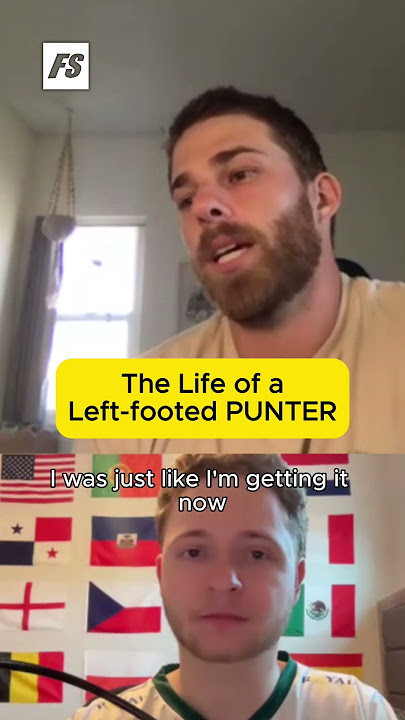 What Makes a Left-Footed Punter So Rare in the NFL? 👀