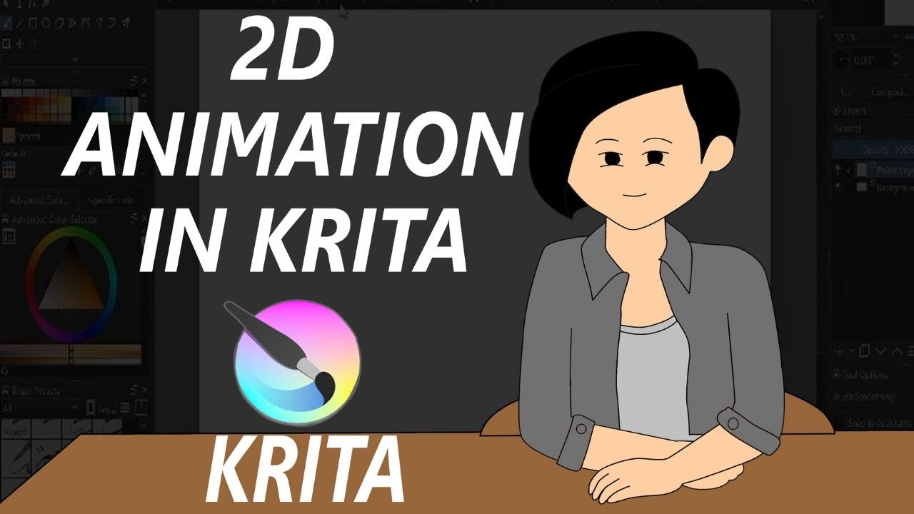 how to animate with krita | 2d animation | krita tutorial | krita ...
