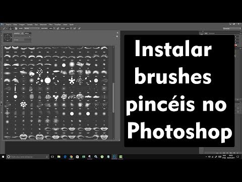 Vídeo: 3 maneiras de instalar pincéis no Photoshop